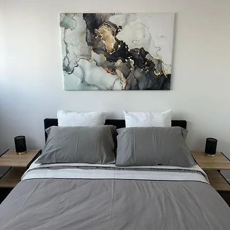 Contemporary For 4 People With Balcony Near Gratte-ciel Villeurb Apartment