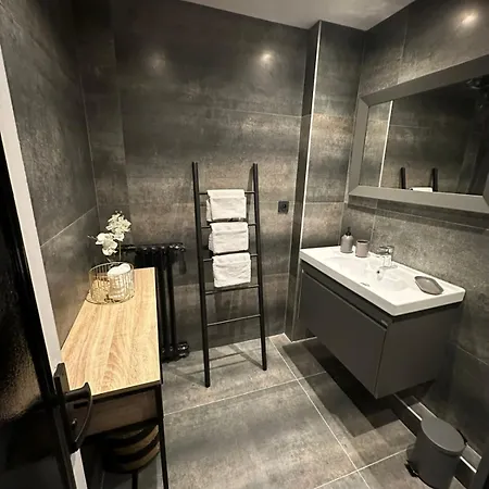 Contemporary For 4 People With Balcony Near Gratte-ciel Villeurb *